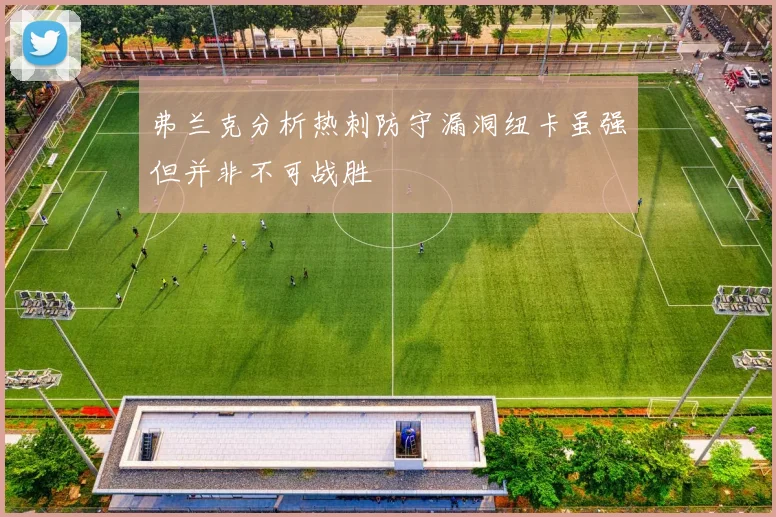 弗兰克分析热刺防守漏洞纽卡虽强但并非不可战胜