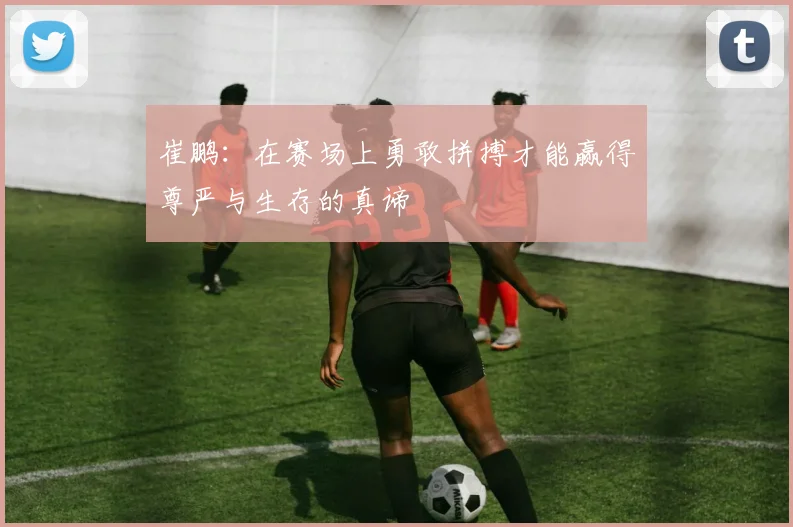 崔鹏：在赛场上勇敢拼搏才能赢得尊严与生存的真谛